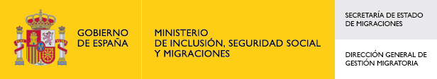 Logo Ministerio de Inclusión, Seguridad Social y Migraciones